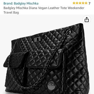 Badgley Mischka weekend Diana tote